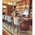 Barstool Bar furniture unique leather high counter bar stool Supplier